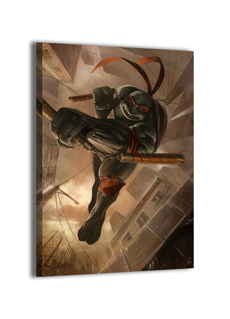 Raphael Wall Art | TMNT Fan Art | Snapping Turtle Gallery [variant_option1] Print, Premium Wall Art by Snapping Turtle Gallery