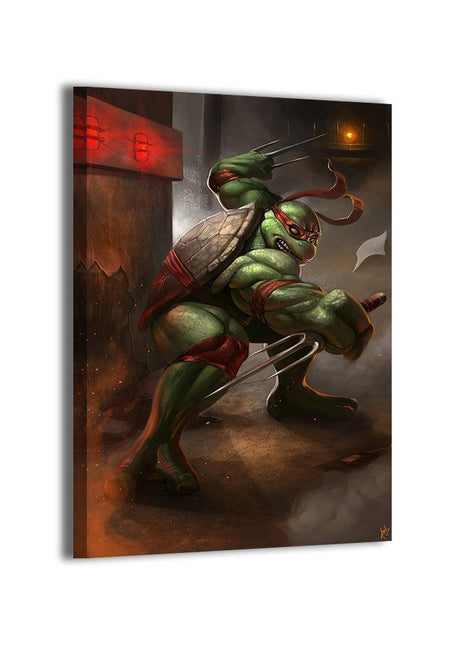 Raphael Wall Art | TMNT Fan Art | Snapping Turtle Gallery [variant_option1] Print, Premium Wall Art by Snapping Turtle Gallery