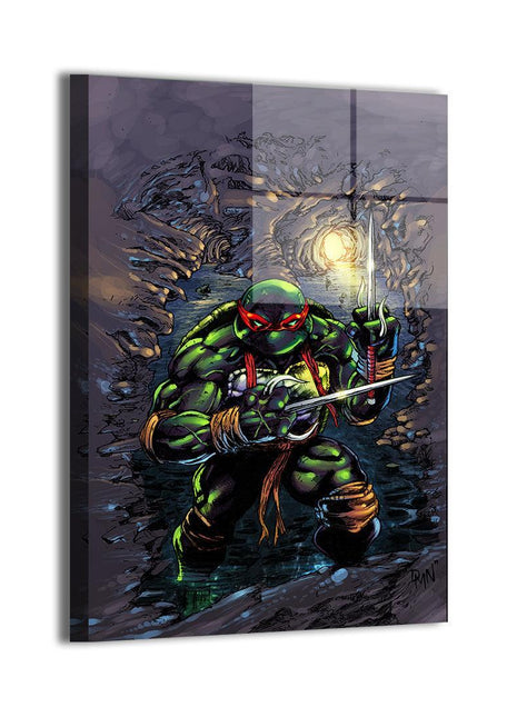Raphael Wall Art | TMNT Fan Art | Snapping Turtle Gallery [variant_option1] Print, Premium Wall Art by Snapping Turtle Gallery