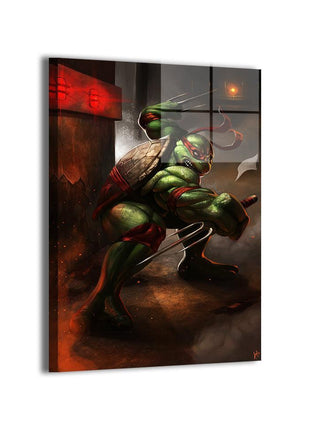 Raphael Wall Art | TMNT Fan Art | Snapping Turtle Gallery [variant_option1] Print, Premium Wall Art by Snapping Turtle Gallery