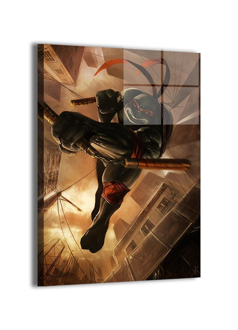 Raphael Wall Art | TMNT Fan Art | Snapping Turtle Gallery [variant_option1] Print, Premium Wall Art by Snapping Turtle Gallery