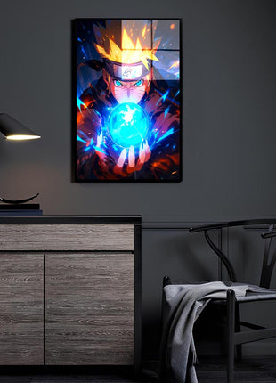 Rasengan Surge Naruto Uzumaki Wall Art