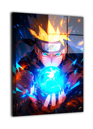 Rasengan Surge Naruto Uzumaki Wall Art