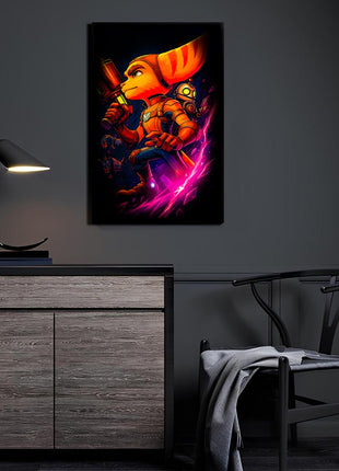 Lombax Arsenal Ignited Wall Art