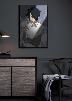 Ray Wall Art | The Promised Neverland Acrylic, Metal & Canvas - Snapping Turtle Gallery