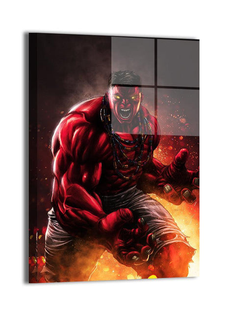 Red Hulk Wall Art | Marvel Fan Art | Snapping Turtle Gallery - Snapping Turtle Gallery