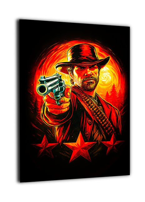 Gunslinger's Last Light Wall Art