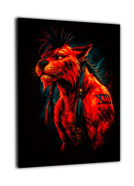 Flame Tail Guardian Wall Art