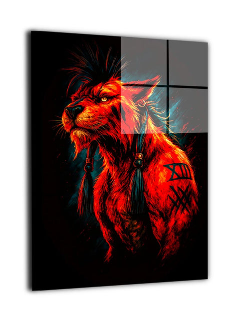 Flame Tail Guardian Wall Art