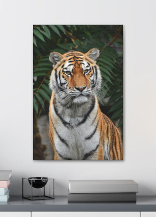 Regal Stride – Prideful Tiger Wall Art | STG Collection - Snapping Turtle Gallery