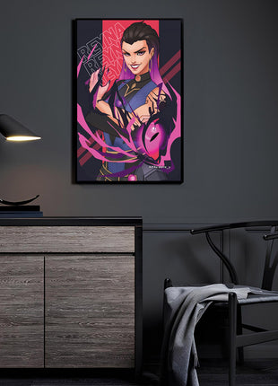 Reyna Wall Art | Valorant Ultra-HD Acrylic, Metal & Canvas Print - Snapping Turtle Gallery