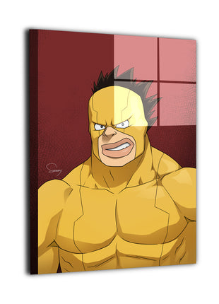 Rikido Sato Wall Art | My Hero Academia Acrylic, Metal & Canvas - Snapping Turtle Gallery