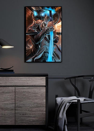 Rin Okumura Art | Acrylic, Metal & Canvas - Snapping Turtle Gallery