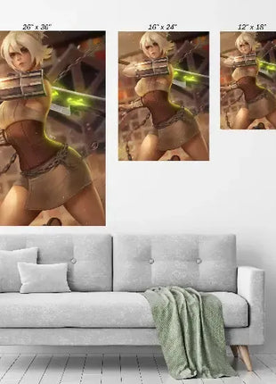 Riven Wall Art | League of Legends HD Acrylic, Metal & Canvas Print - Snapping Turtle Gallery