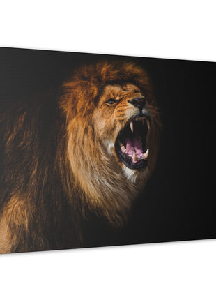 Roar of the King – Powerful Roaring Lion Wall Art | STG Collection - Snapping Turtle Gallery