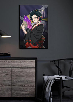 Nico Robin Wall Art | One Piece Acrylic, Metal & Canvas Print - Snapping Turtle Gallery