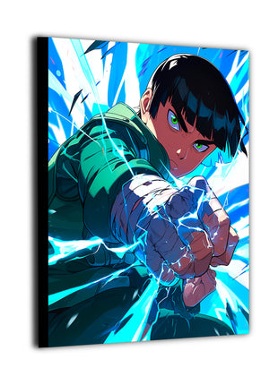 Rock Lee Wall Art | Naruto Fan Art | Snapping Turtle Gallery [variant_option1] Print, Premium Wall Art by Snapping Turtle Gallery