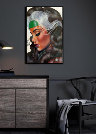 Rogue Wall Art | Aurelio Rigoni Acrylic, Metal & Canvas Print - Snapping Turtle Gallery