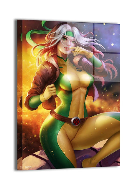 Rogue Wall Art | X-Men Marvel Ultra-HD Acrylic, Metal & Canvas Print - Snapping Turtle Gallery