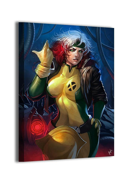 Rogue X-Men Art | Acrylic, Metal & Canvas [variant_option1] Print, Premium Wall Art by Snapping Turtle Gallery