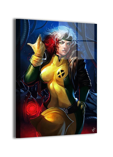 Rogue X-Men Art | Acrylic, Metal & Canvas [variant_option1] Print, Premium Wall Art by Snapping Turtle Gallery