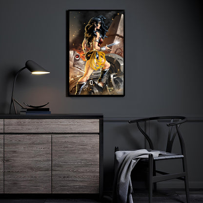 Amazon Vanguard by Ryan Pasibe and Brian “Totz” Valeza displayed in a modern room.