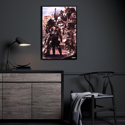 Ironhide by Ben Asher displayed in a modern room.