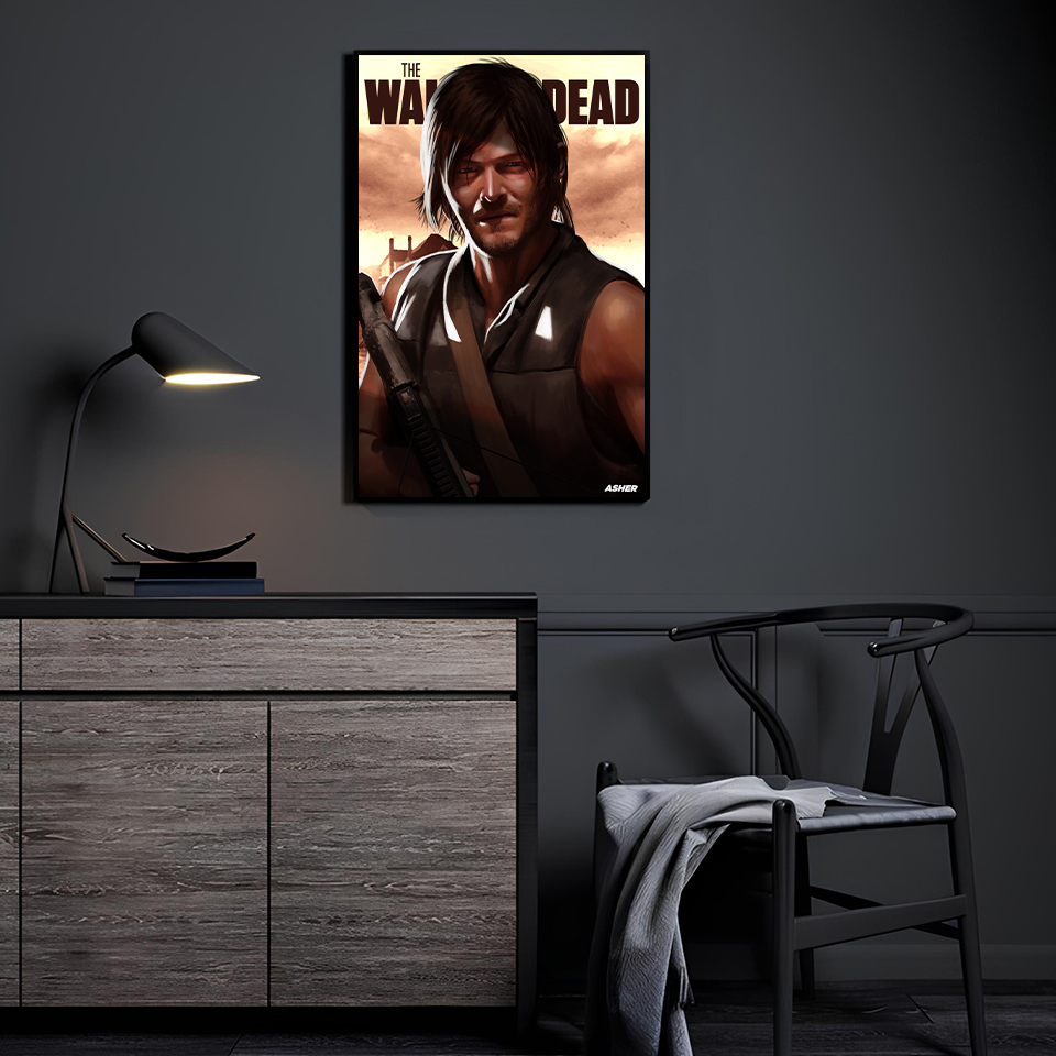 Crossbow Creed by Ben Asher displayed in a modern room.