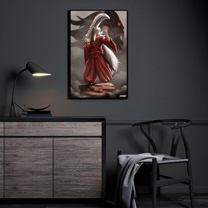 Demon Fang Ascendant (Inuyasha) by Ben Asher displayed in a modern room.