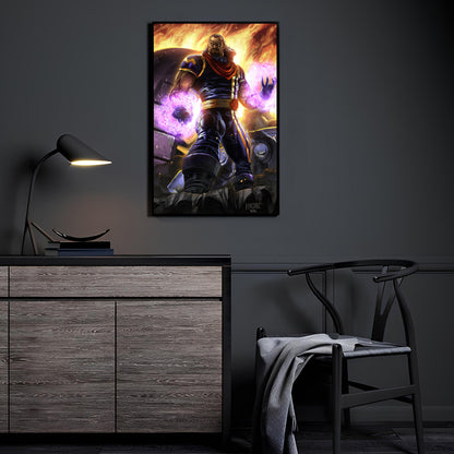 Energy Enforcer by Ryan Pasibe displayed in a modern room.