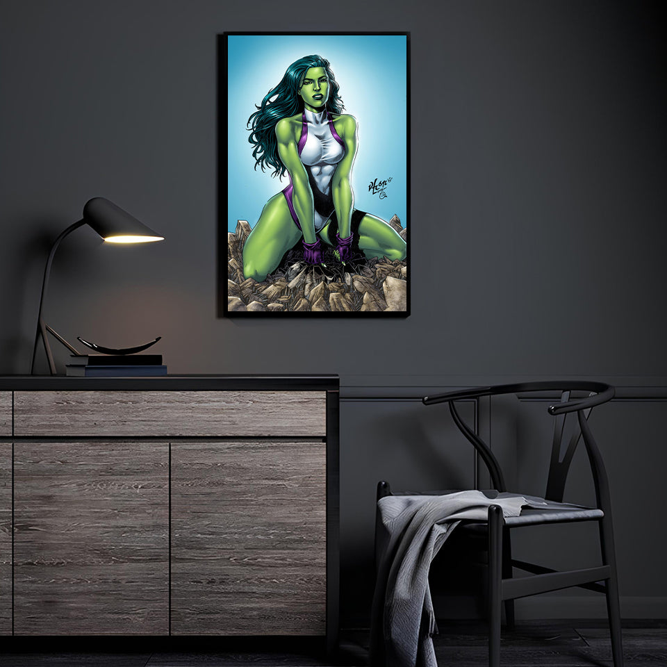 Gamma Grace by Vhon Remot displayed in a modern room.