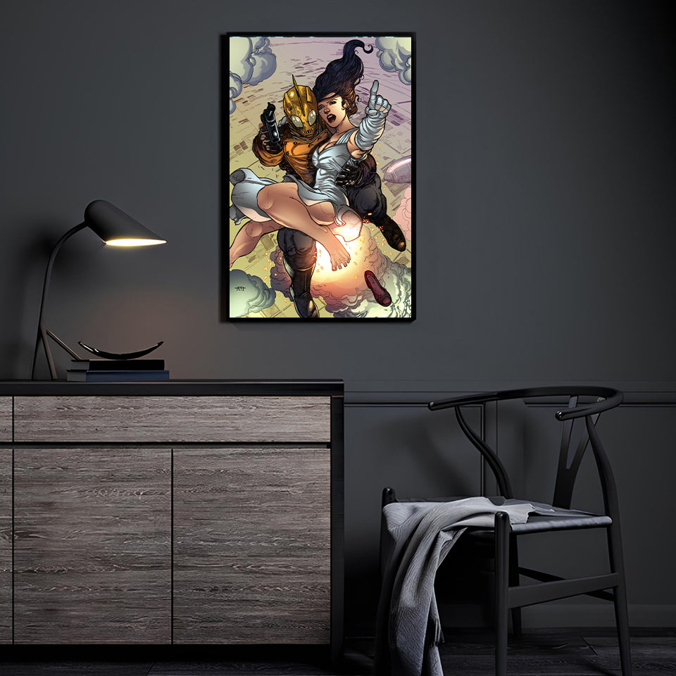 Jetstream Guardian by Brian Balando displayed in a modern room.