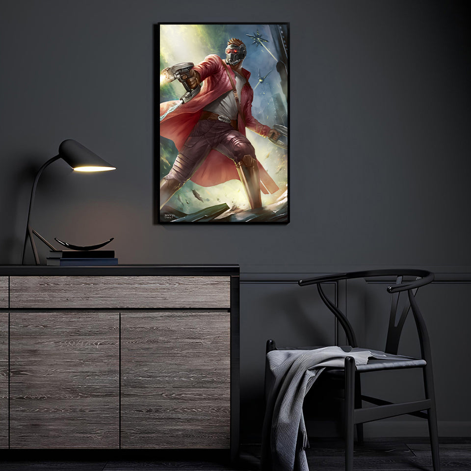 Legendary Outlaw by Nopeys displayed in a modern room.