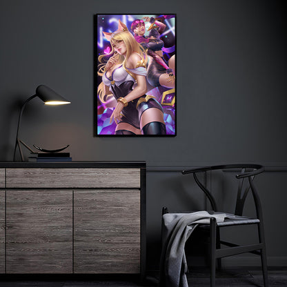 Neon Sirens by Nopeys displayed in a modern room.