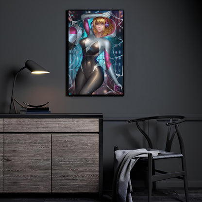 Neon Webbeat by Nopeys displayed in a modern room.