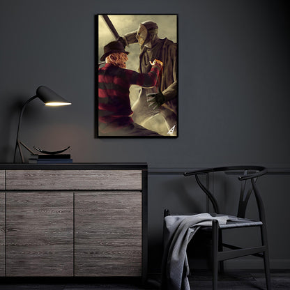 Nightmare at Camp Dread by Ben Asher displayed in a modern room.