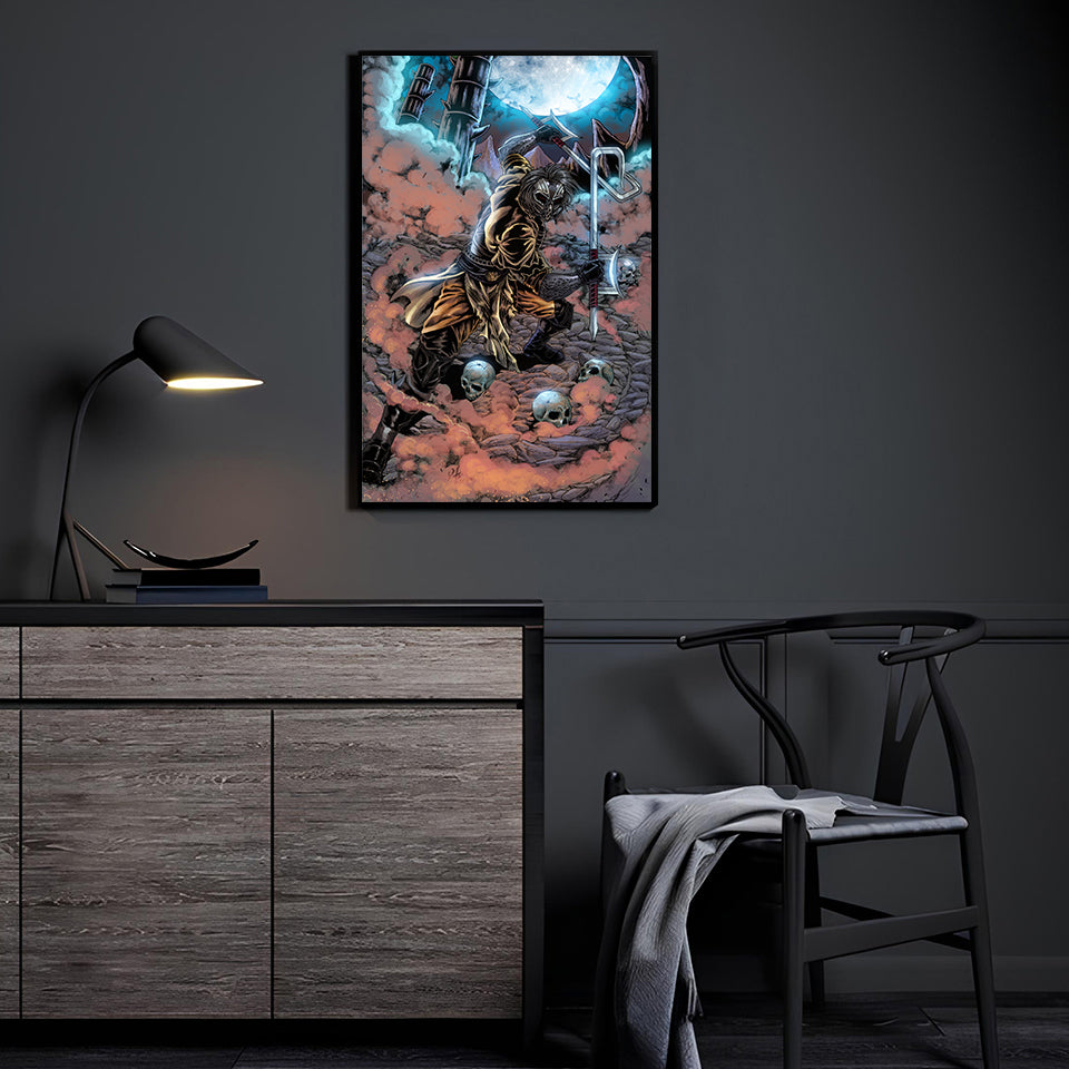 Smoke-Sprint Enforcer by Vhon Remot displayed in a modern room.