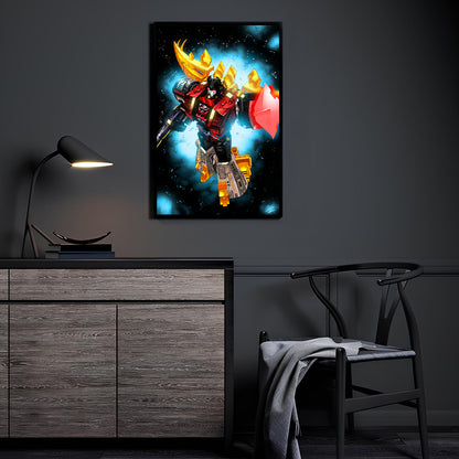 Steel Mauler by Geebo Vigonte with Splash Colors displayed in a modern room.
