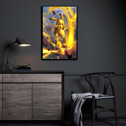 Thunderburst Charge by Vhon Remot displayed in a modern room.