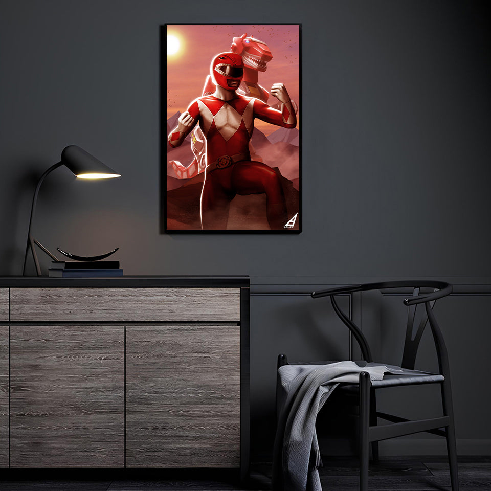 Tyranno Leader by Ben Asher displayed in a modern room.