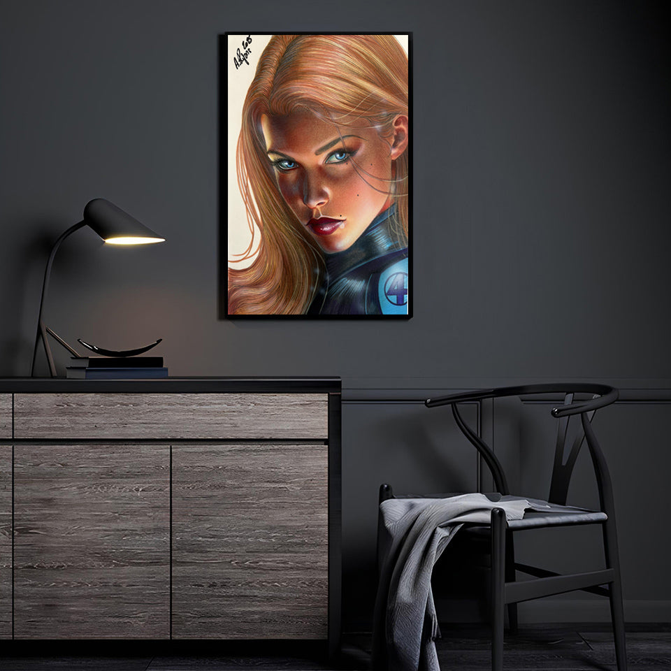 Unseen Force by Aurelio Rigoni displayed in a modern room.