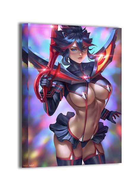 Ryuko Matoi Wall Art | Kill la Kill Acrylic, Metal & Canvas Print - Snapping Turtle Gallery