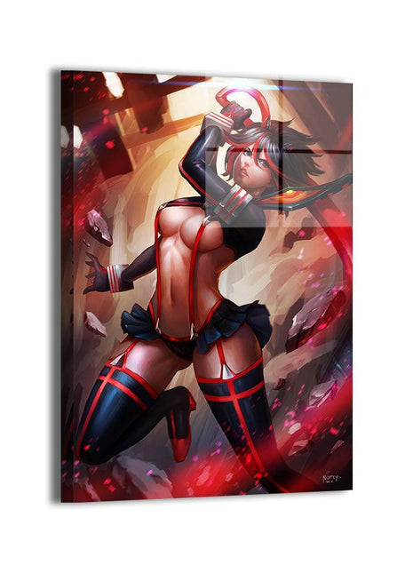 Ryuko Matoi Wall Art | Kill la Kill Ultra-HD Acrylic, Metal & Canvas Print - Snapping Turtle Gallery