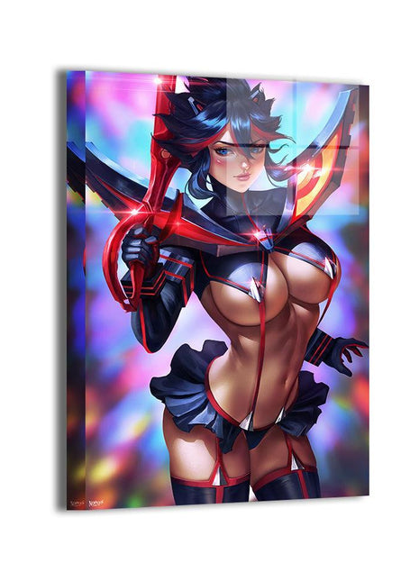 Ryuko Matoi Wall Art | Kill la Kill Acrylic, Metal & Canvas Print - Snapping Turtle Gallery