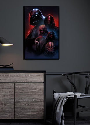 Sith Lords Wall Art | Star Wars Ultra-HD Acrylic, Metal & Canvas Print - Snapping Turtle Gallery