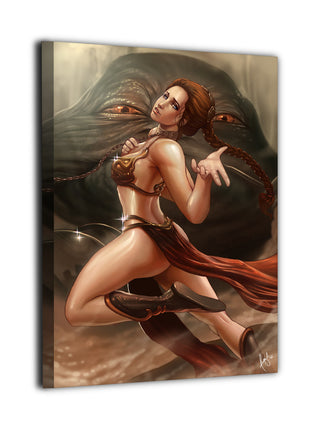 Princess Leia Wall Art | Star Wars Ultra-HD Acrylic, Metal & Canvas Print - Snapping Turtle Gallery