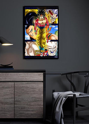 SSJ4 Goku Wall Art | Dragon Ball GT Fan Art | Snapping Turtle Gallery - Snapping Turtle Gallery