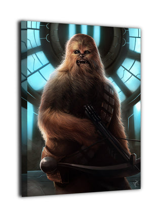 Chewbacca Wall Art | Star Wars Ultra-HD Acrylic, Metal & Canvas Print - Snapping Turtle Gallery