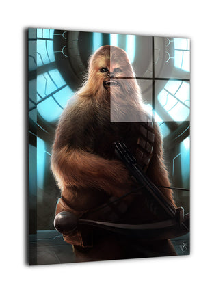 Chewbacca Wall Art | Star Wars Ultra-HD Acrylic, Metal & Canvas Print - Snapping Turtle Gallery