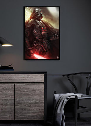 Darth Vader Wall Art | Star Wars HD Acrylic, Metal & Canvas Print - Snapping Turtle Gallery